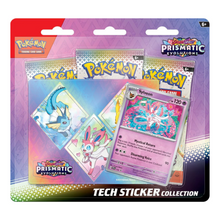 Cargar imagen en el visor de la galería, PREVENTA Prismatic Evolutions Tech Sticker Collection ( Tercia)