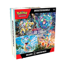 Cargar imagen en el visor de la galería, Stellar Crown Booster Bundle c/6 sobres