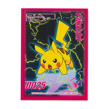 Cargar imagen en el visor de la galería, Pikachu Neon Charge Card Sleeves (65 Sleeves)