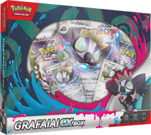 Cargar imagen en el visor de la galería, Pokemon TCG Scarlet & Violet: Grafaiai Ex Box ESP