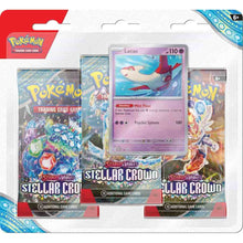 Cargar imagen en el visor de la galería, Stellar Crown Three Booster Blíster ( Paquete con 3 sobres)