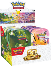 Cargar imagen en el visor de la galería, Pokémon TCG 30TH Celebration Minitin Display ING
