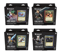 Cargar imagen en el visor de la galería, Magic: The Gathering - Final Fantasy Commander Deck (Display de 4) INGLÉS
