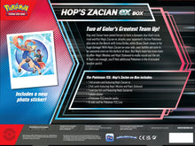 Cargar imagen en el visor de la galería, Hop's Zacian Ex Box ING