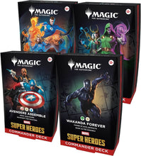 Cargar imagen en el visor de la galería, PREVENTA Marvel Super Heroes Commander Deck "Wakanda Forever"