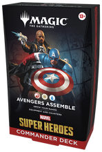 Cargar imagen en el visor de la galería, PREVENTA Marvel Super Heroes Commander Deck "Avengers Assemble"