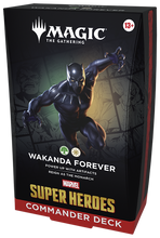 Cargar imagen en el visor de la galería, PREVENTA Marvel Super Heroes Commander Deck "Wakanda Forever"