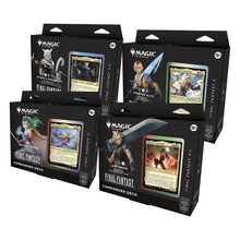 Cargar imagen en el visor de la galería, Magic: The Gathering - Final Fantasy Commander Deck (Display de 4) INGLÉS