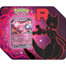 Cargar imagen en el visor de la galería, Team Rocket Tin Mewtwo