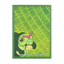 Cargar imagen en el visor de la galería, Pokémon TCG: Caterpie Munch Time Card Sleeves (65 Sleeves)