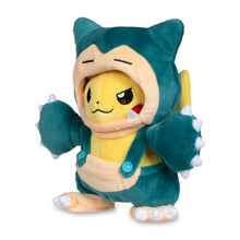 Cargar imagen en el visor de la galería, Peluche Pikachu Snorlax Poké Maniac Costume