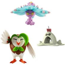 Cargar imagen en el visor de la galería, Figura Pokemon Set 3 ( Dartrix - Mareanie - Sandygast )