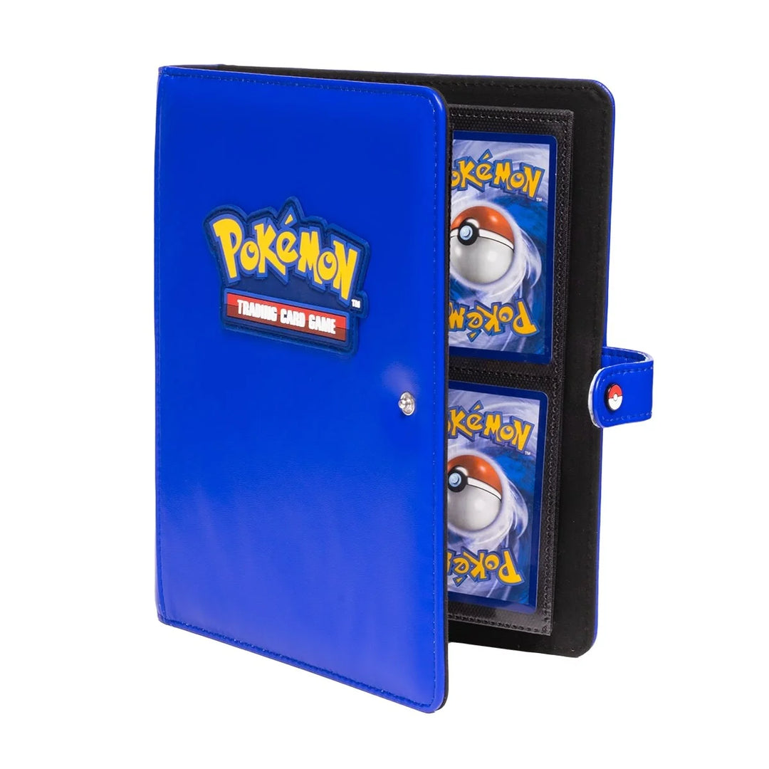 Álbum De Cartas Con 12 Bolsillos Y 480 Fundas – Azul, Resistente Al Agua, Ideal Para MTG, TCG Y Cartas Deportivas