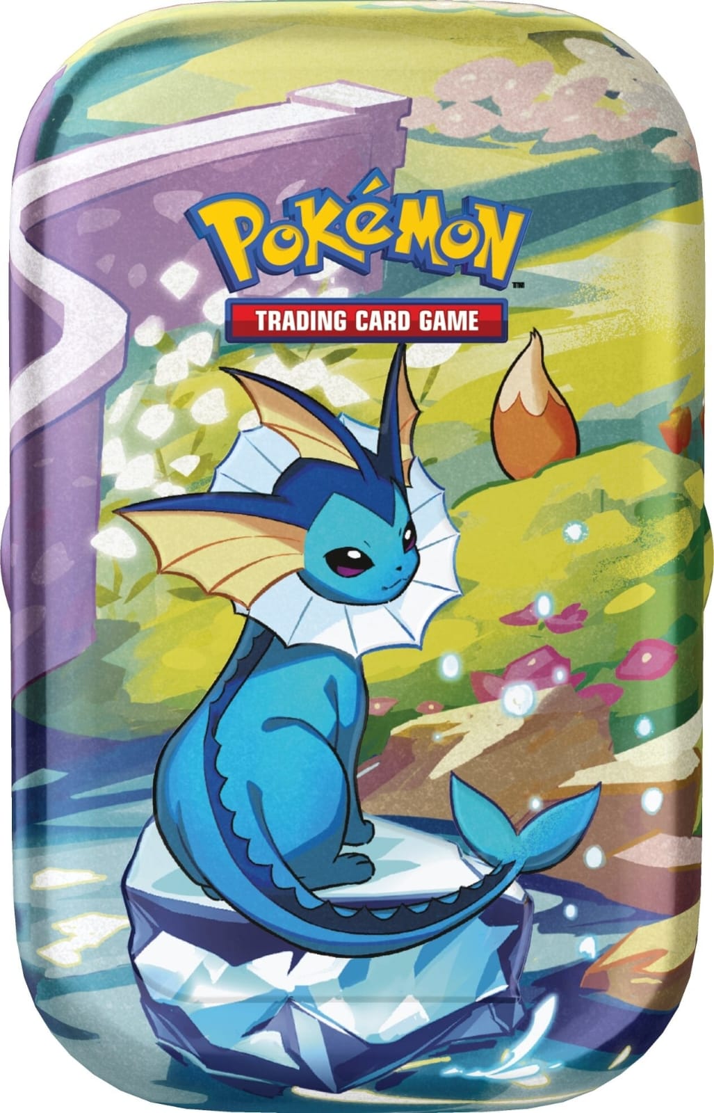 PREVENTA Prismatic Evolutions Mini Tin Vaporeon