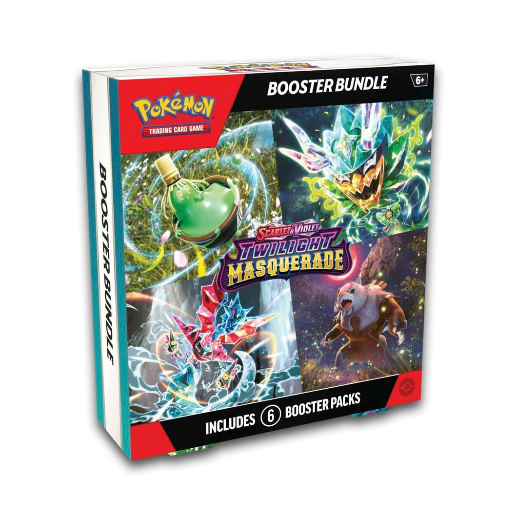 Pokémon TCG Twilight Masquerade Booster Bundle (6 sobres)