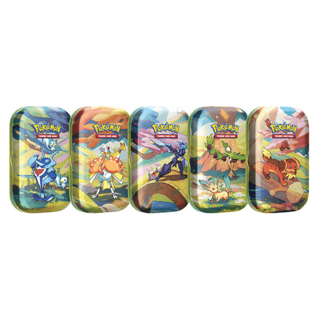 PRE-VENTA Set 5 Mini Tins Vibrant Paldea ESPAÑOL