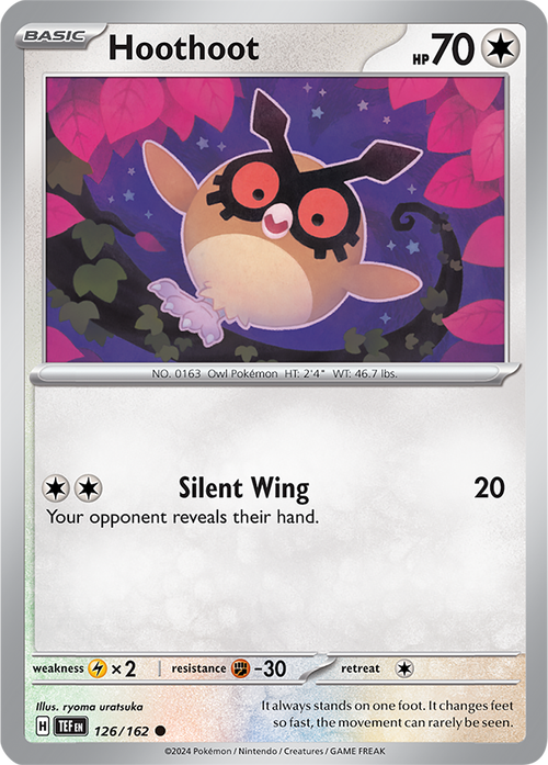 Hoothoot 126/162