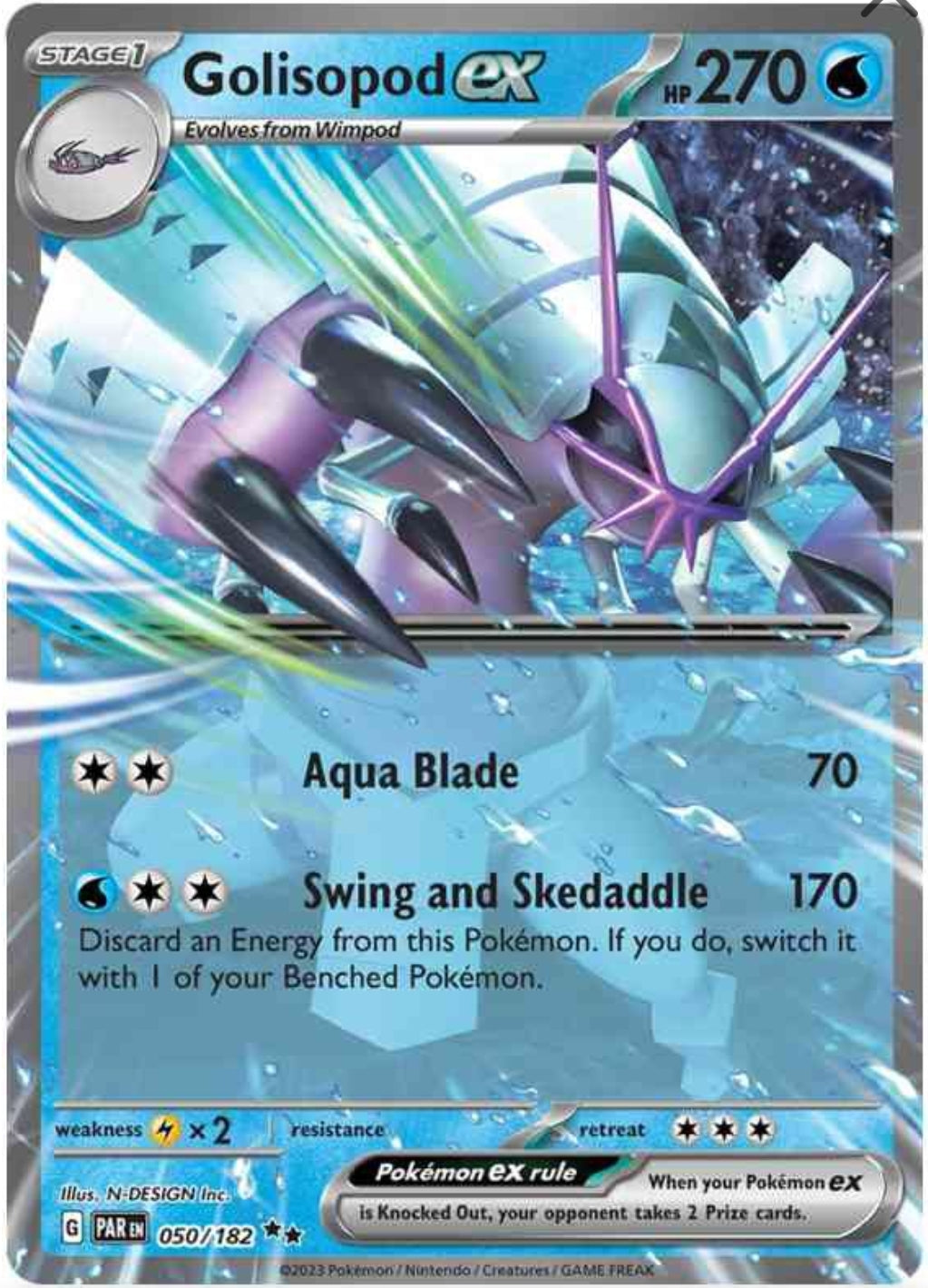 Golisopod EX 050/182