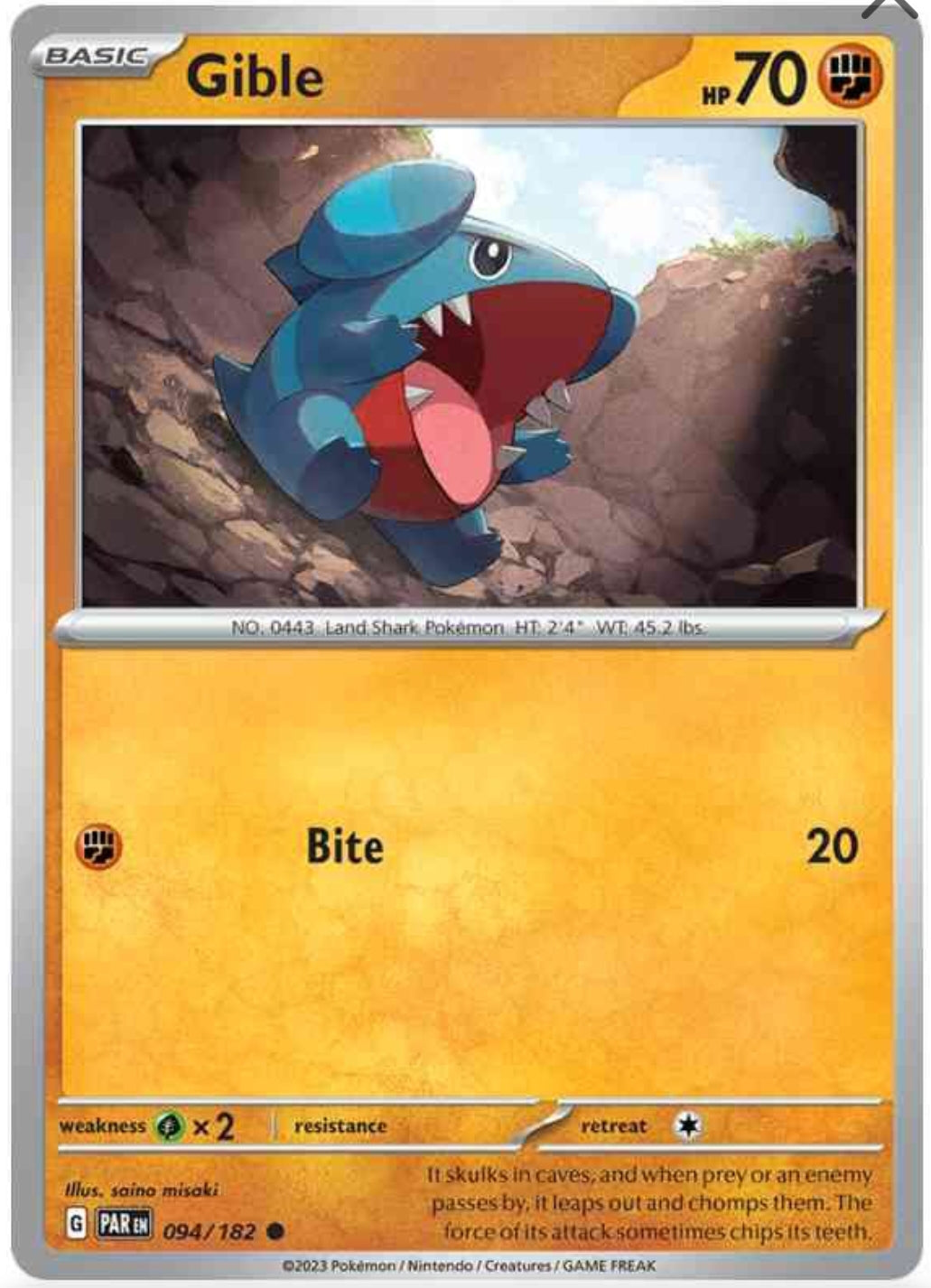 Gible 094/182