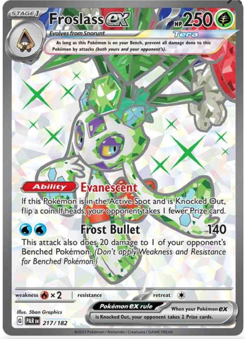 Froslass EX 217/182