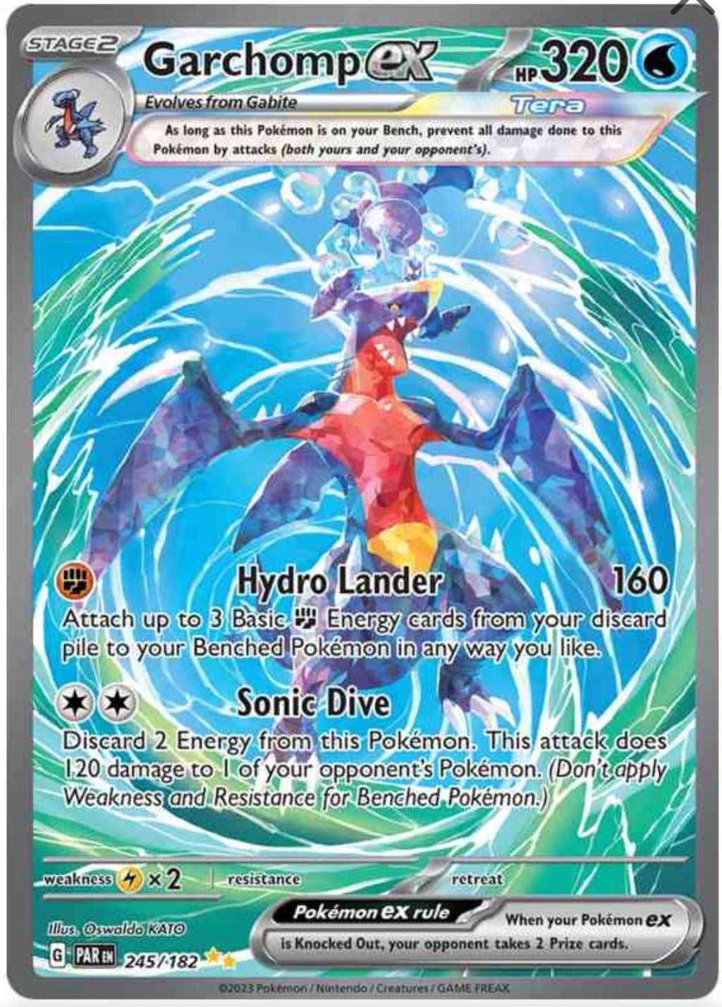 Garchomp EX AA 245/182