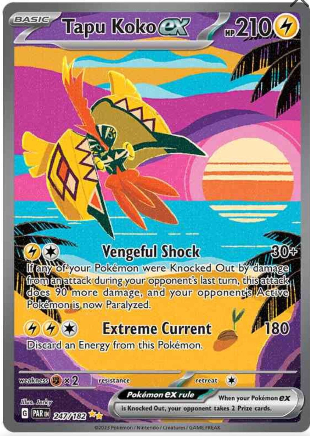Tapu Koko EX AA 247/182