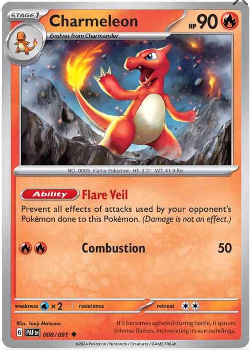 Charmeleon 008/091