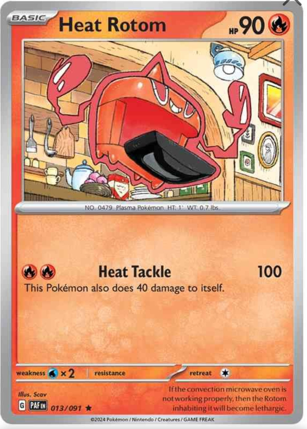 Heat Rotom 013/091