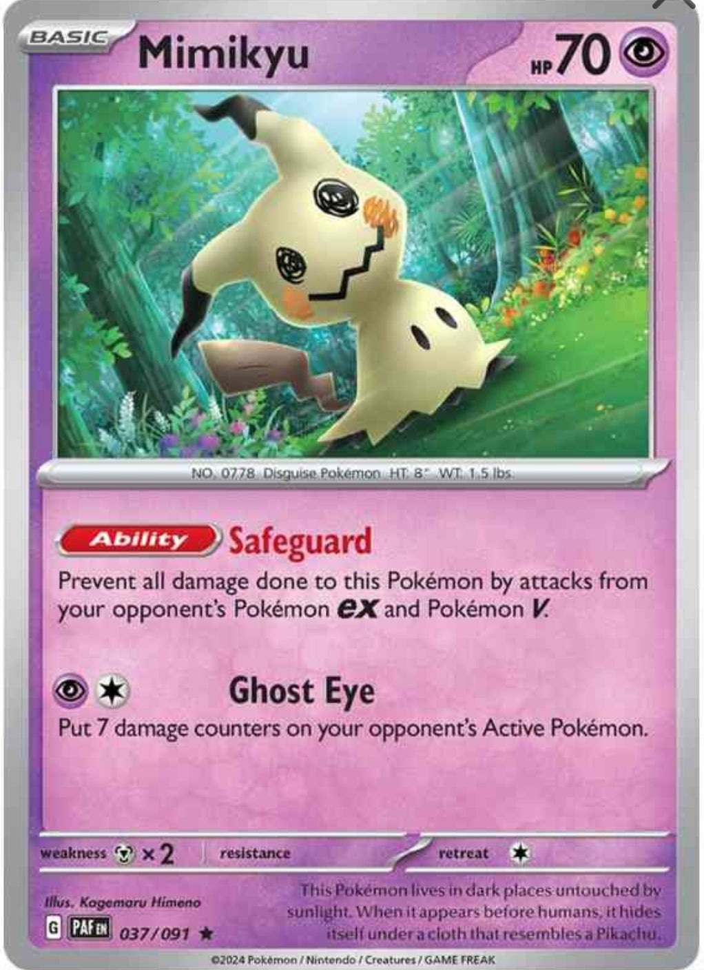 Mimikyu 037/091