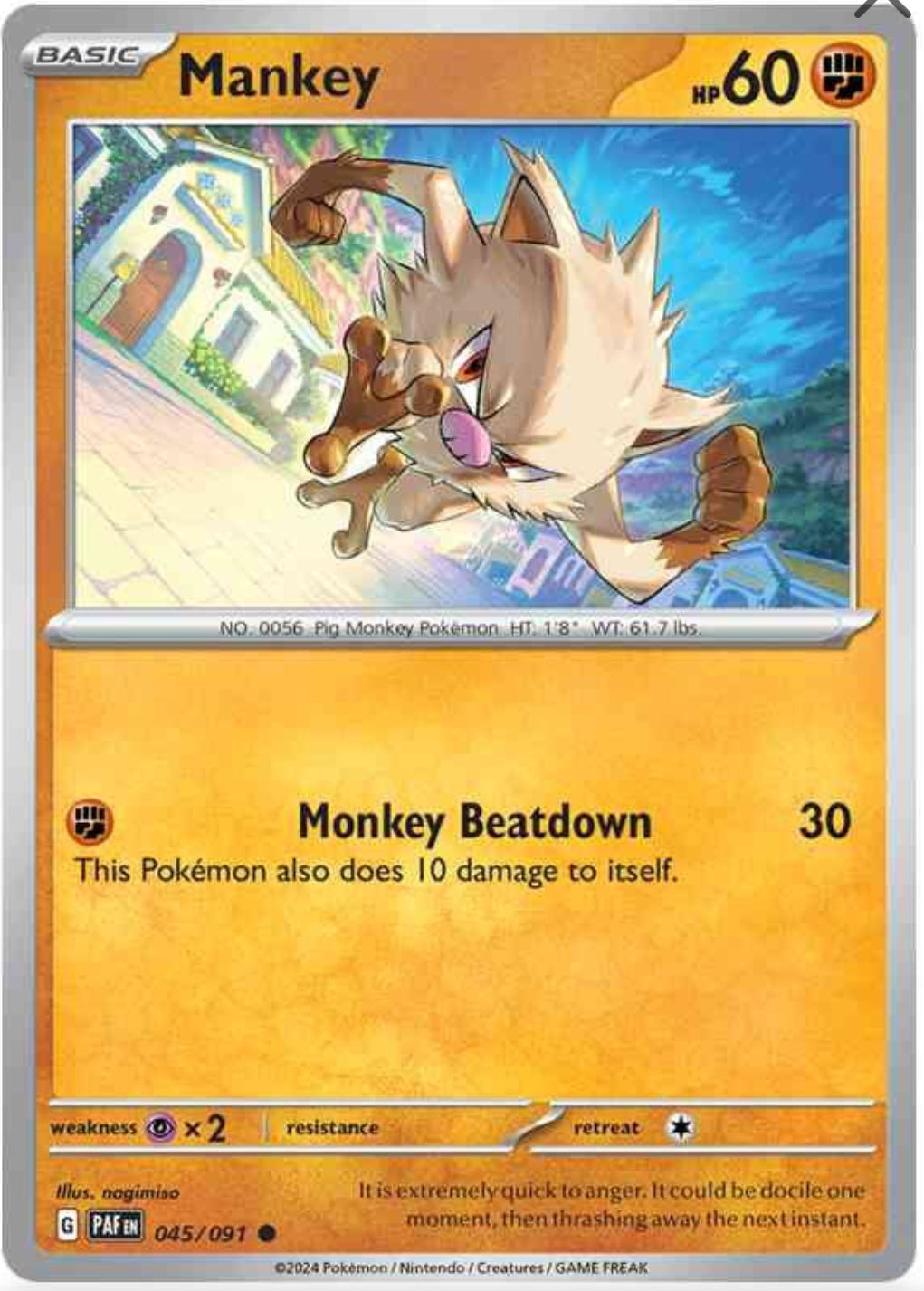 Mankey 045/091