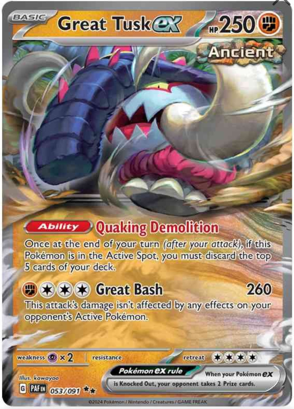 Great Tusk EX 053/091