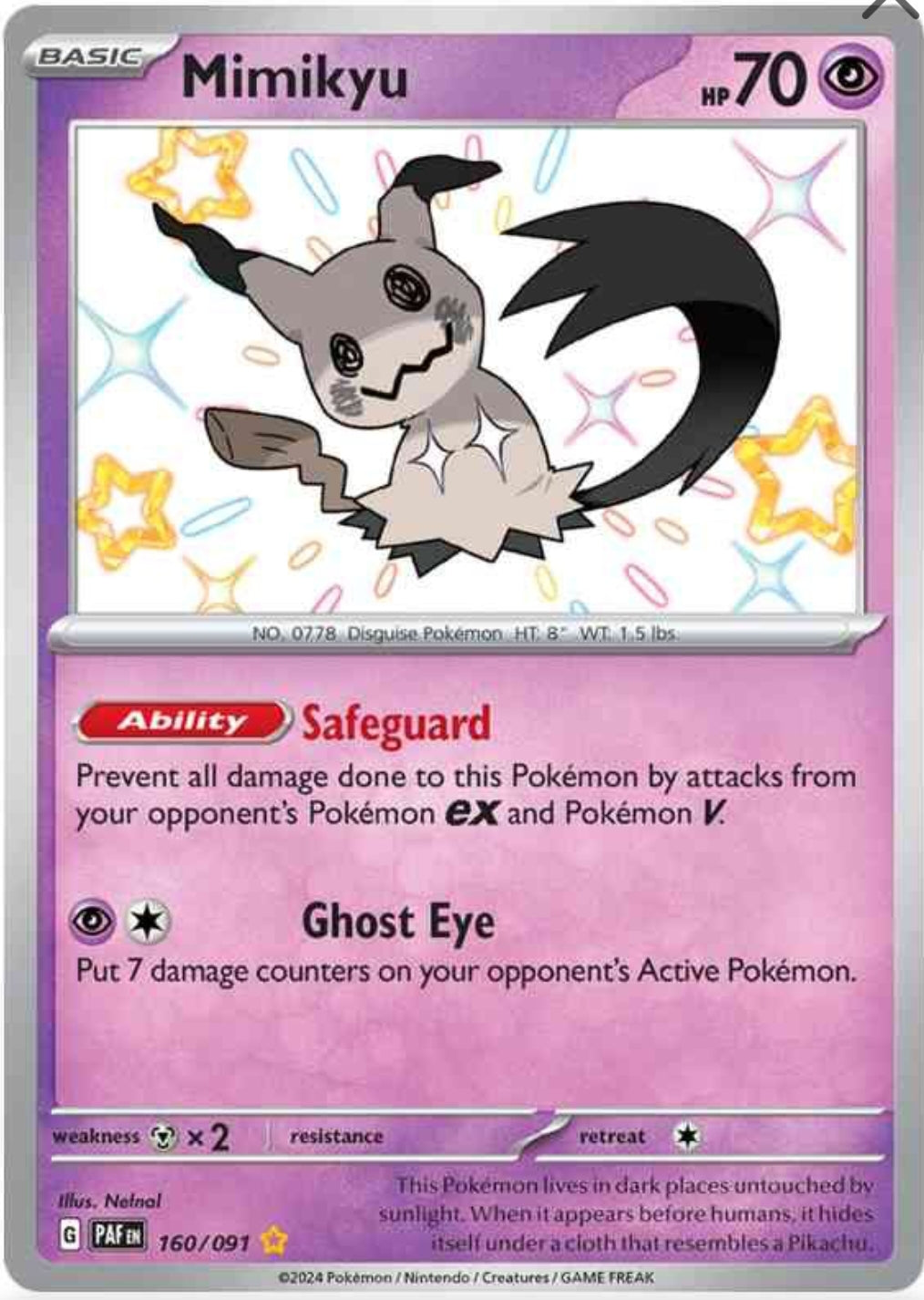 Mimikyu 160/091