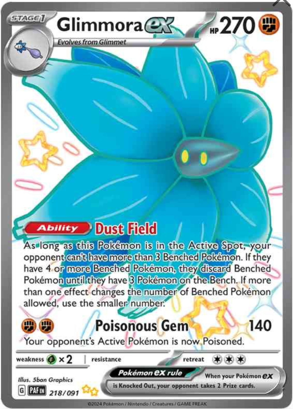 Glimmora EX 218/091