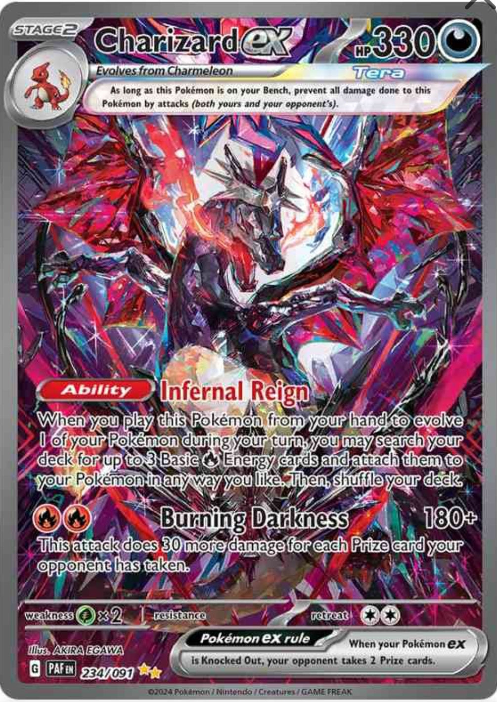 Charizard EX AA 234/091