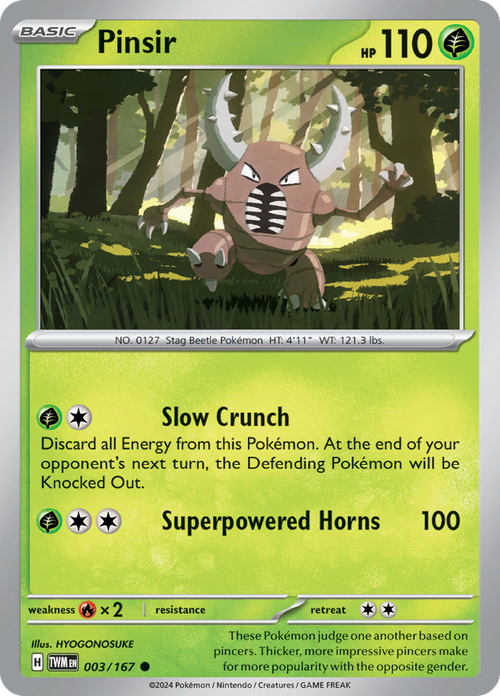 Pinsir 003/167