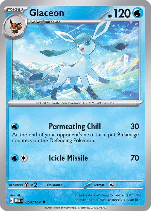 Glaceon 054/167