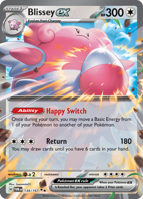 Blissey EX 134/167