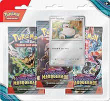 Cargar imagen en el visor de la galería, Pokémon TCG Twiligth Masquerade Blíster c/3 sobres
