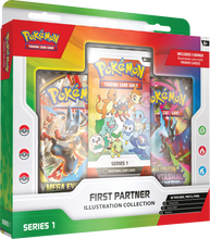 Cargar imagen en el visor de la galería, Pokémon TCG: First Partner Illustration Collection—Series 1

