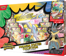 Cargar imagen en el visor de la galería, PREVENTA Pokémon TCG: Mega Evolution—Ascended Heroes Premium Poster Collection—Mega Lucario
