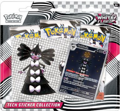 PKMN White Flare/Black Bolt - White Tech Sticker Collection