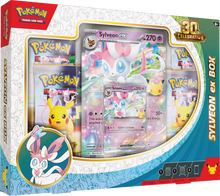 Cargar imagen en el visor de la galería, PREVENTA Pokémon TCG 30TH Celebration Sylveon EX Box ESPAÑOL
