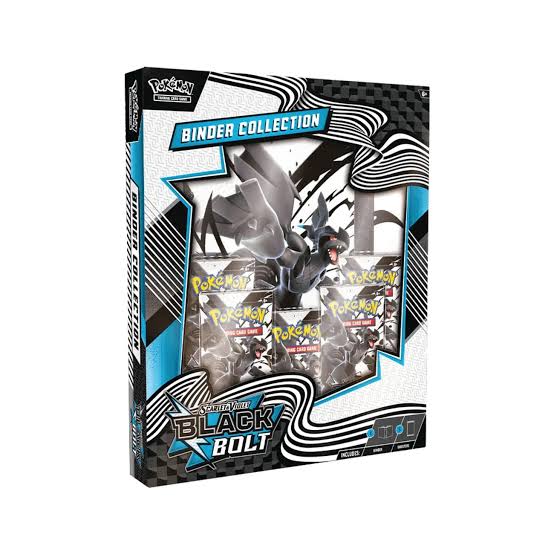 PKMN White Flare/ Black Bolt - Black Binder Collection INGLES