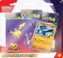 Cargar imagen en el visor de la galería, PREVENTA Pokémon TCG 30th Celebration Tech sticker Collection Lucario
