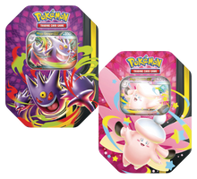 Cargar imagen en el visor de la galería, PREVENTA Pokémon TCG Mega Moonlit Tin EX (Par) ING
