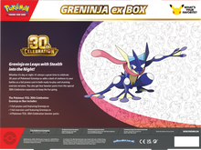 Cargar imagen en el visor de la galería, PREVENTA Pokémon TCG 30TH Celebration Greninja EX Box ESPAÑOL
