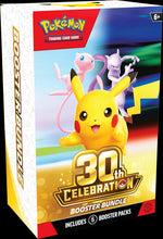 Cargar imagen en el visor de la galería, PREVENTA Pokémon TCG 30TH Anniversary Celebration Booster Bundle
