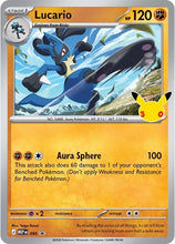 Cargar imagen en el visor de la galería, PREVENTA Pokémon TCG 30th Celebration Tech sticker Collection Lucario

