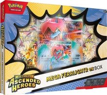 Cargar imagen en el visor de la galería, PREVENTA Pokémon TCG Mega Evolution ME2.5 Ascended Heroes Mega Feraligatr EX Box
