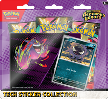 Cargar imagen en el visor de la galería, PREVENTA Pokémon TCG: Mega Evolution—Ascended Heroes Tech Sticker Collection- Gastly
